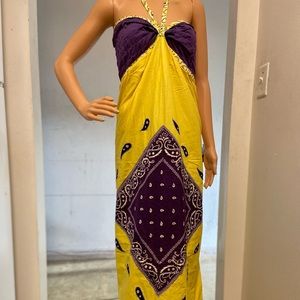 GENUINE THREADZ SIZE  M L YELLOW PURPLE